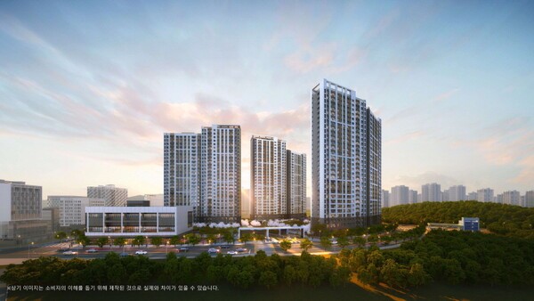 김천 하늘 위로 선 랜드마크, '김천혁신 동일하이빌 파크레인'에 수요 ...